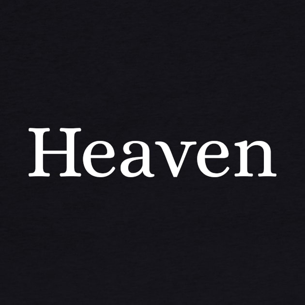 Heaven by Des